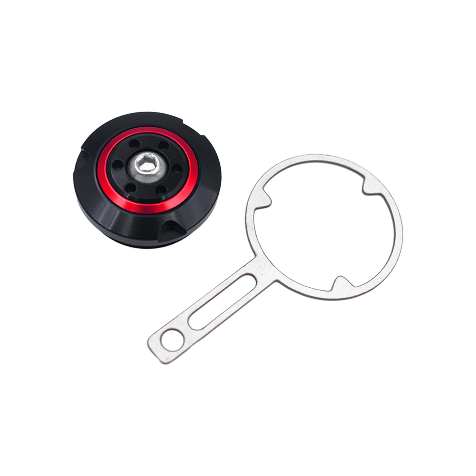 funtasica Motorcycle Oil Cap Cover Plug Accessories Motorcycle Engine Oil Filler Cap for R 1200 R1200R Easily Install Red